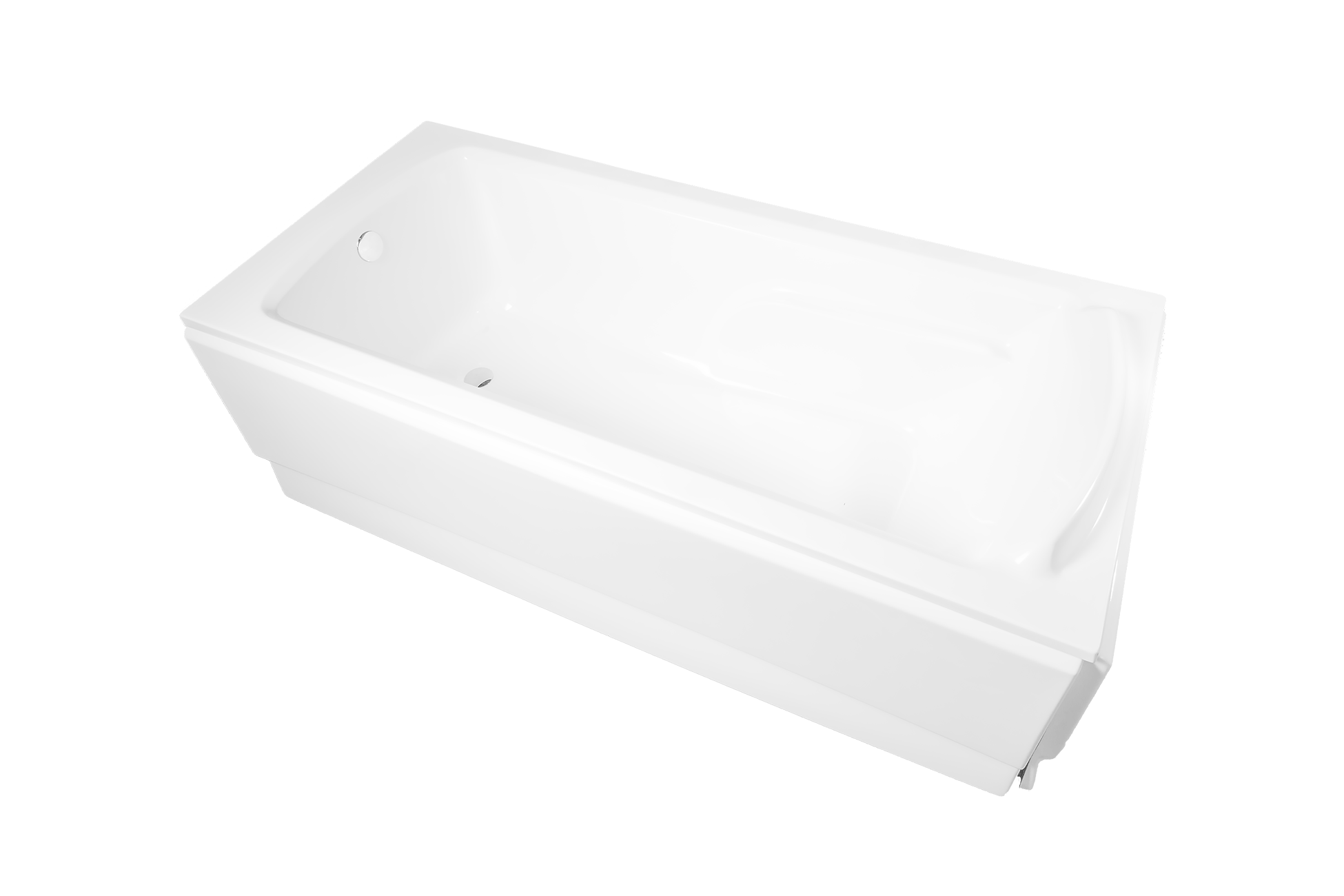 Ванна прямокутна з литого акрилу FORLI 180x80 см - Зображення 2