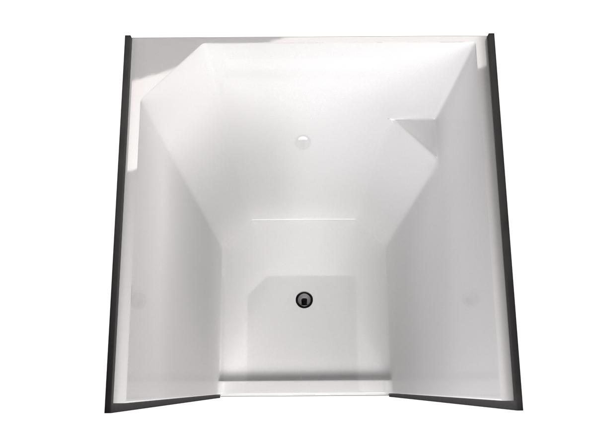Монолітна душова кабіна DUSHBOKS 95x95 см - Зображення 4