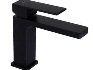 Змішувач для раковини Qtap Gemini Black Matt