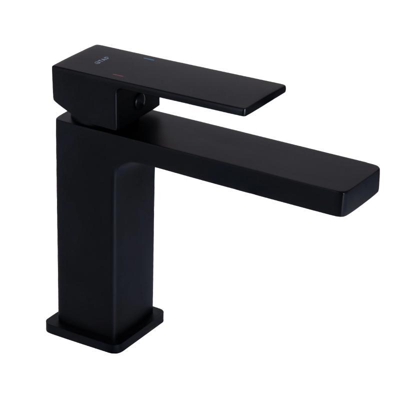 Змішувач для раковини Qtap Gemini Black Matt