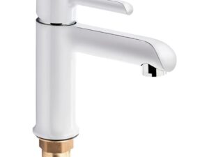 Змішувач для раковини Qtap Grand White