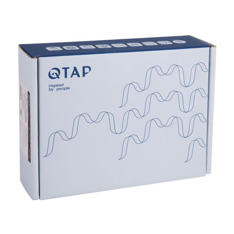 Змішувач для раковини Qtap Swan Cascada Chrome/White - Зображення 5