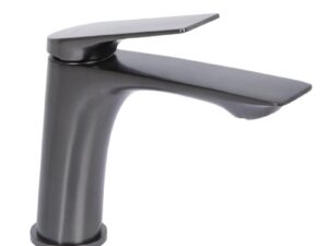 Змішувач для раковини Qtap Vlasta New Gunmetal Black PVD