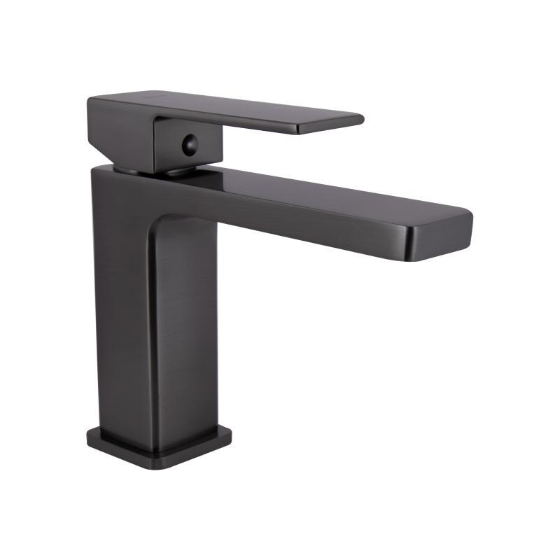 Змішувач для раковини Qtap Gemini Gunmetal Black PVD