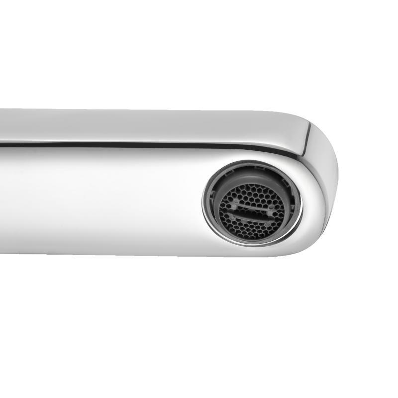 Змішувач латунний для раковини Lidz Astra 001F (k35) Chrome - Зображення 4
