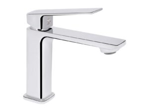 Змішувач для раковини низький Qtap Capricorn, Chrome (k26)