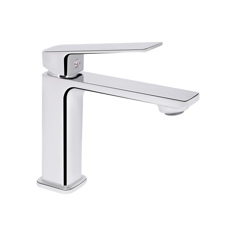Змішувач для раковини низький Qtap Capricorn, Chrome (k26)