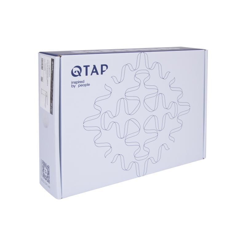 Змішувач для раковини низький Qtap Capricorn, Chrome (k26) - Зображення 7