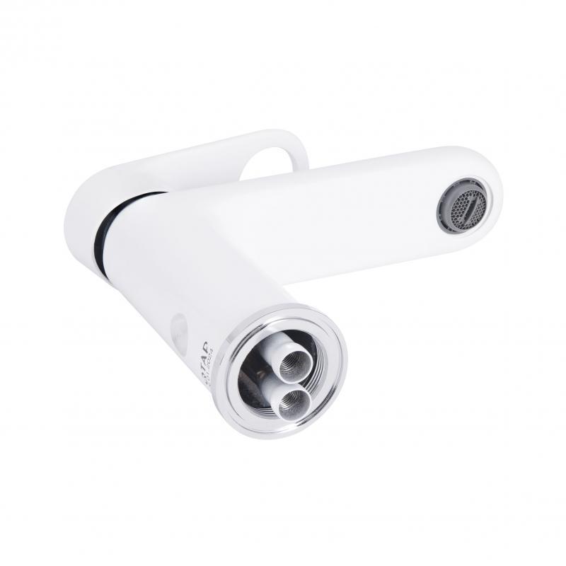 Змішувач для раковини Qtap Jay Chrome/White - Зображення 3