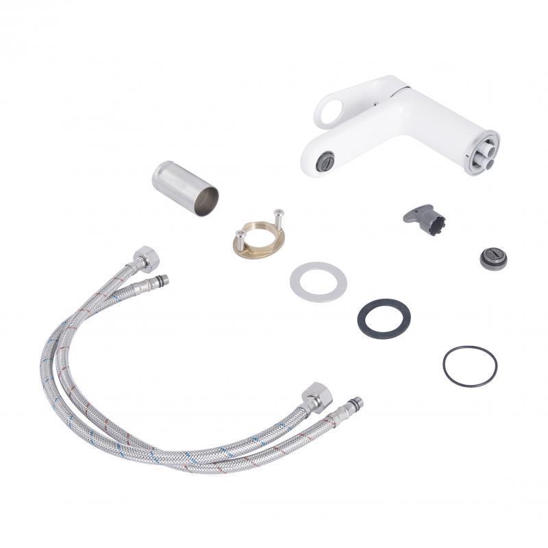 Змішувач для раковини Qtap Jay Chrome/White - Зображення 4